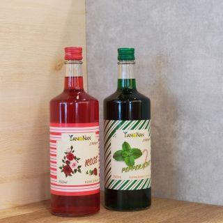 仰南糖漿 750ml 綠薄荷/玫瑰露 手搖飲用